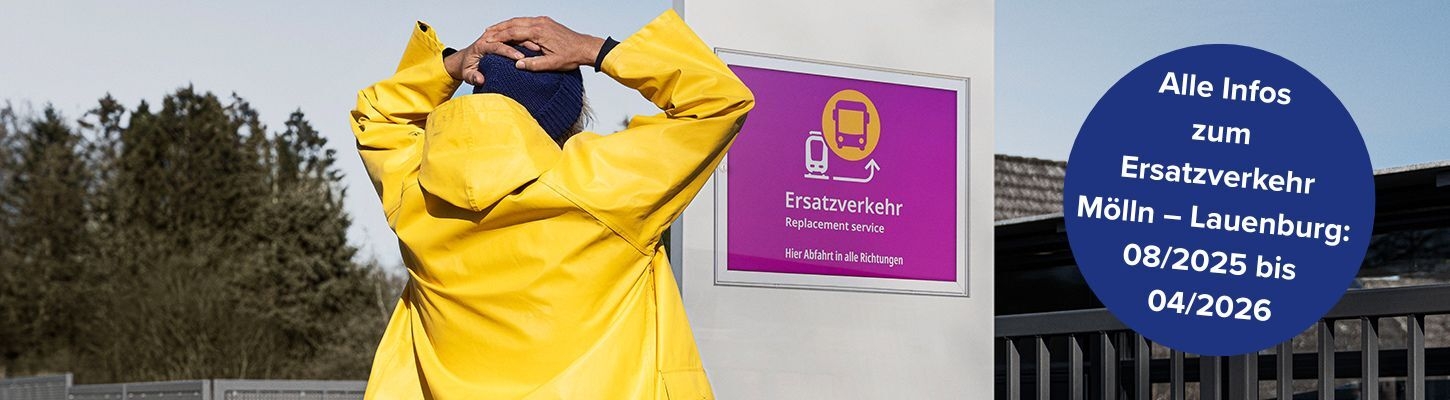 Alle Infos zum Ersatzverkehr Moelln Lauenburg 082025 bis 042026 