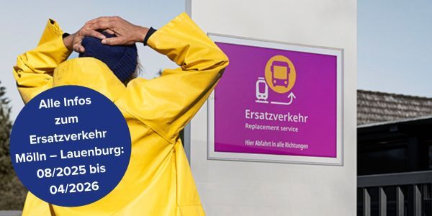 Alle Infos zum Ersatzverkehr Moelln Lauenburg 825 426 