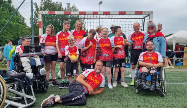 Löwenbande, das Handball Inklusionsteam der HSG Tills Löwen 08 